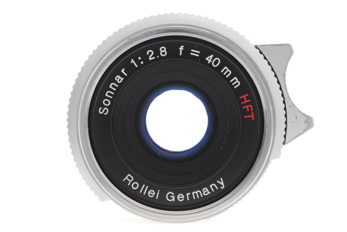 [AB品]Rollei Sonnar 40mm F2.8 HFT Lマウント★フード★Leica★ローライ★4611の画像8