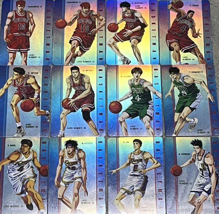 ☆即決☆ スラムダンク SLAM DUNK 桜木花道 流川楓 仙道彰 カード カードダス_画像1