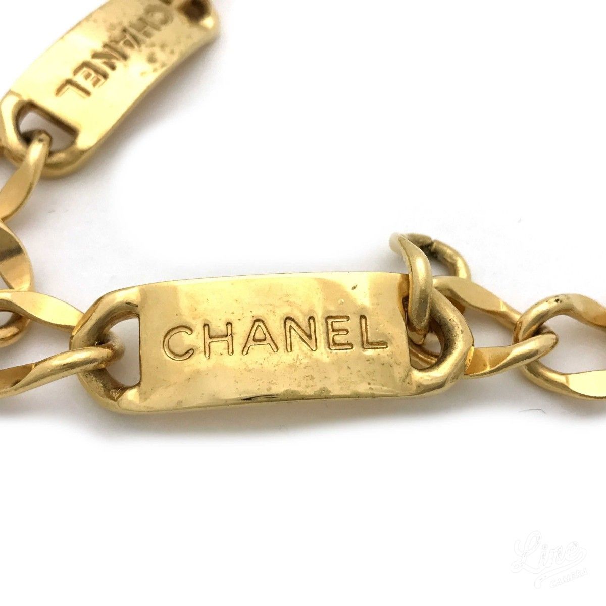 美品】CHANEL 【ゴールドネックレス】喜平型 コイン プレート ベルト