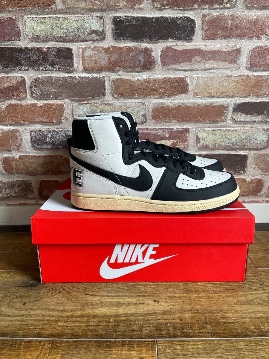 新品NIKE ナイキ ターミネーターハイ ブラックアンドファントム27cm