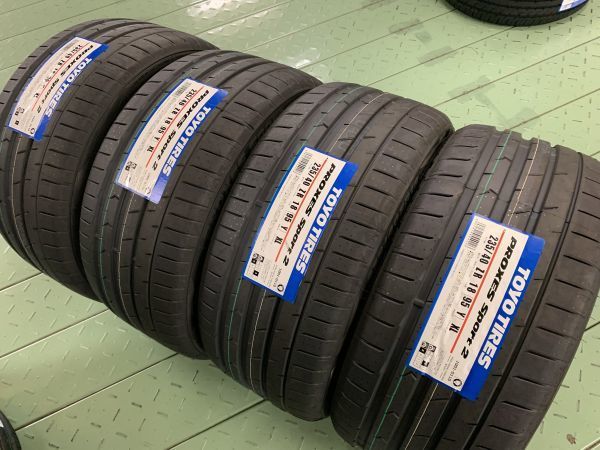 §日本製!新品4本!TOYO PROXES SPORT2(トーヨー プロクセス スポーツ2)235/40-18(235/40R18)Aクラス/CLA/シロッコ/パサート/A4/S4/C70/V70_画像2