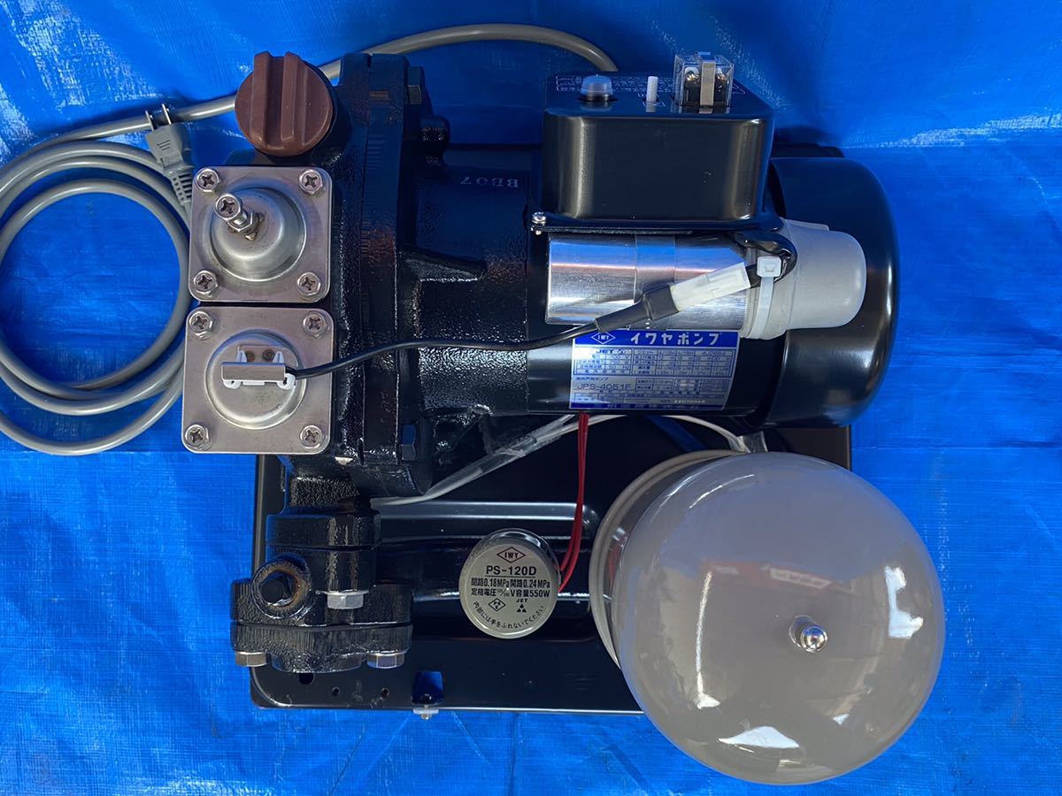 イワヤポンプ三相電機(旧岩谷電機)深井戸用ジェットポンプJPS-4501F