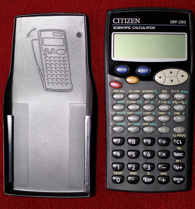 *CITIZEN Citizen SRP280Q SRP-280Q scientific calculator * rare *