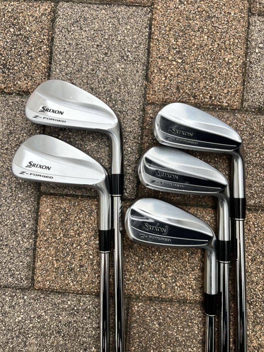 USED スリクソン Z-FORGED モーダス105S 6-PW 5本セット 松山英樹