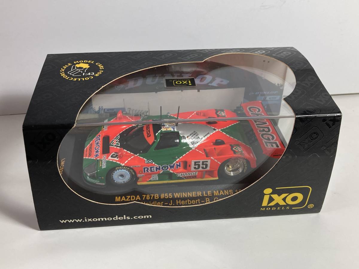  Mazda 787B*91 Ла Манш uina-RENOWN No.55 1/43 LMC023