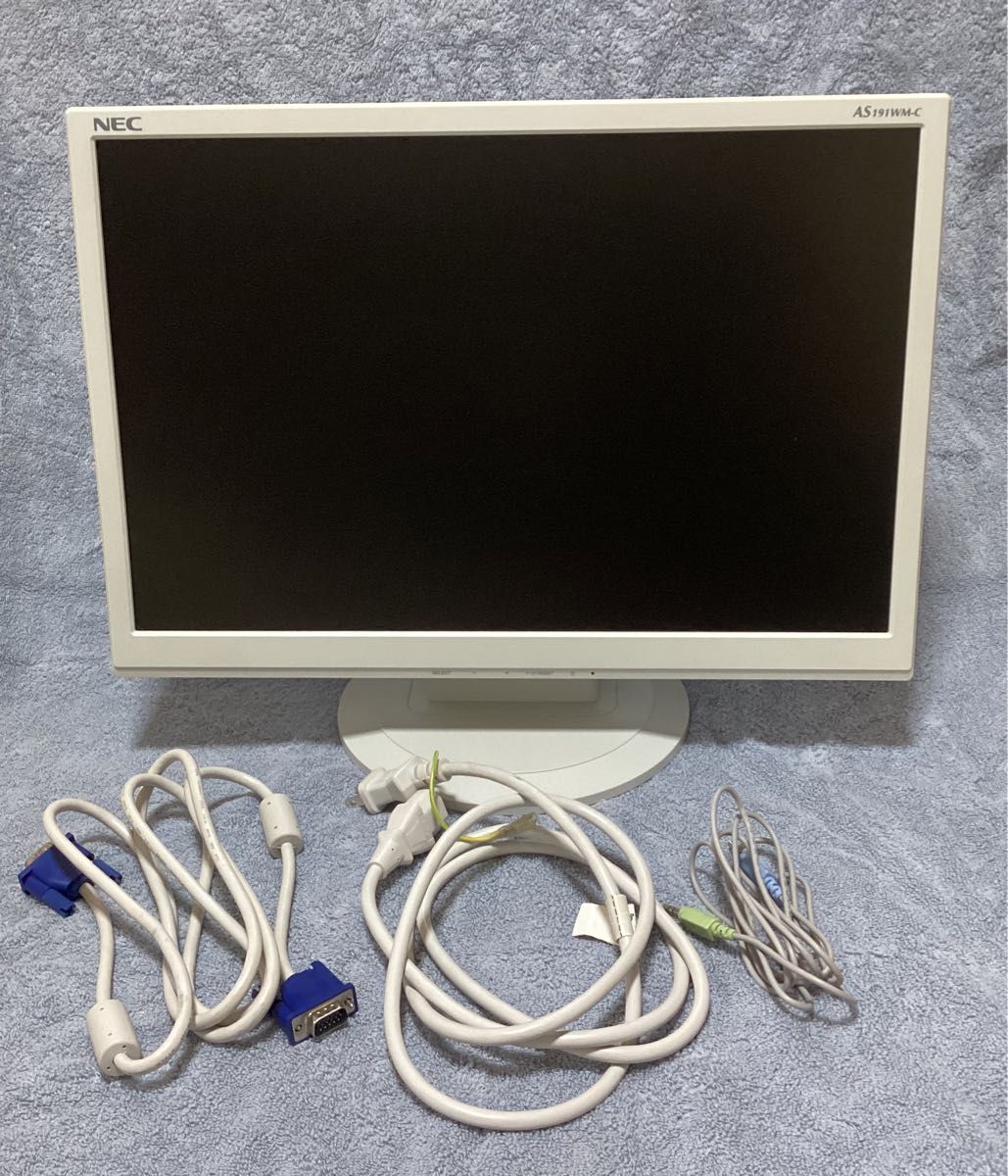 液晶ディスプレイ NEC LCD-AS191WM-C 19インチワイドモニター