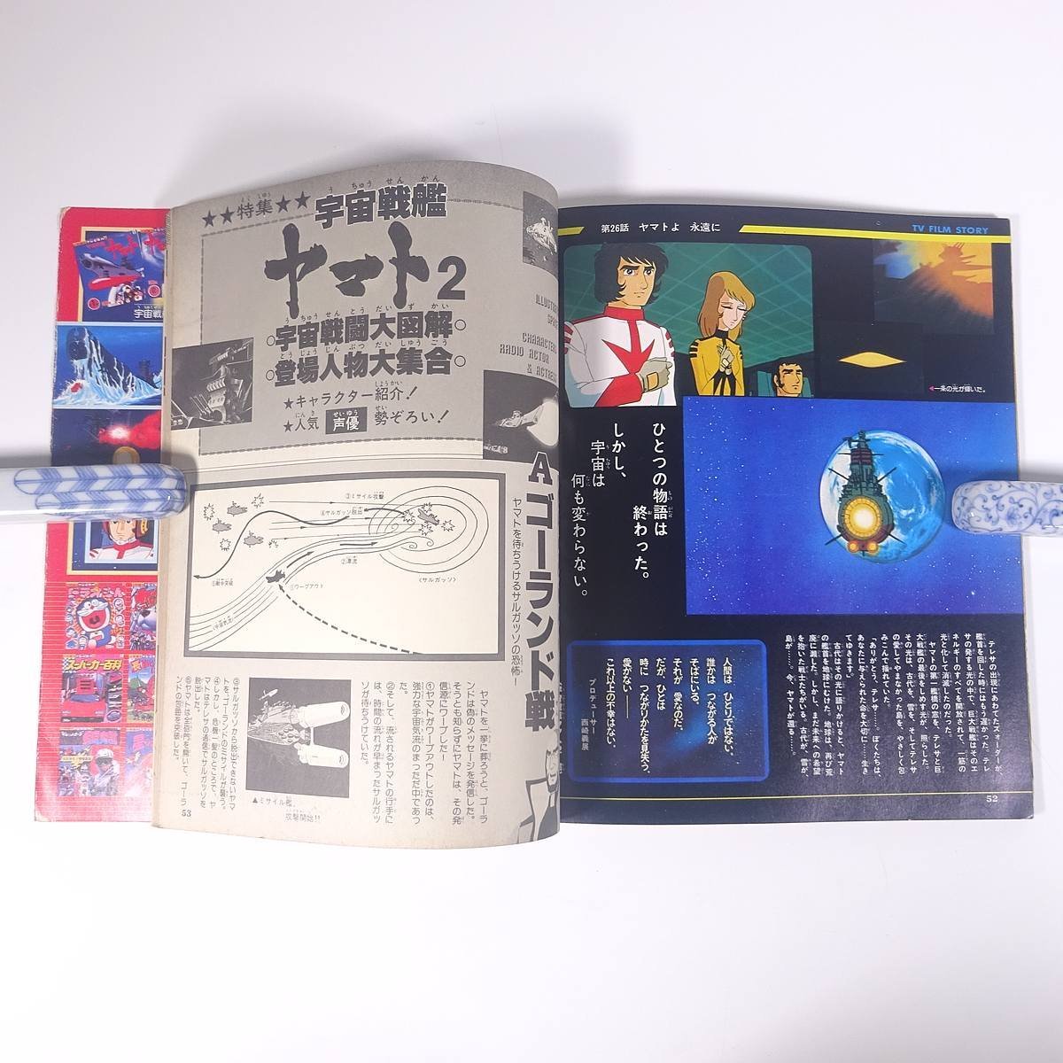 宇宙戦艦ヤマト2 完結編 別冊てれびくん 小学館 1979 大型本 アニメ_画像8