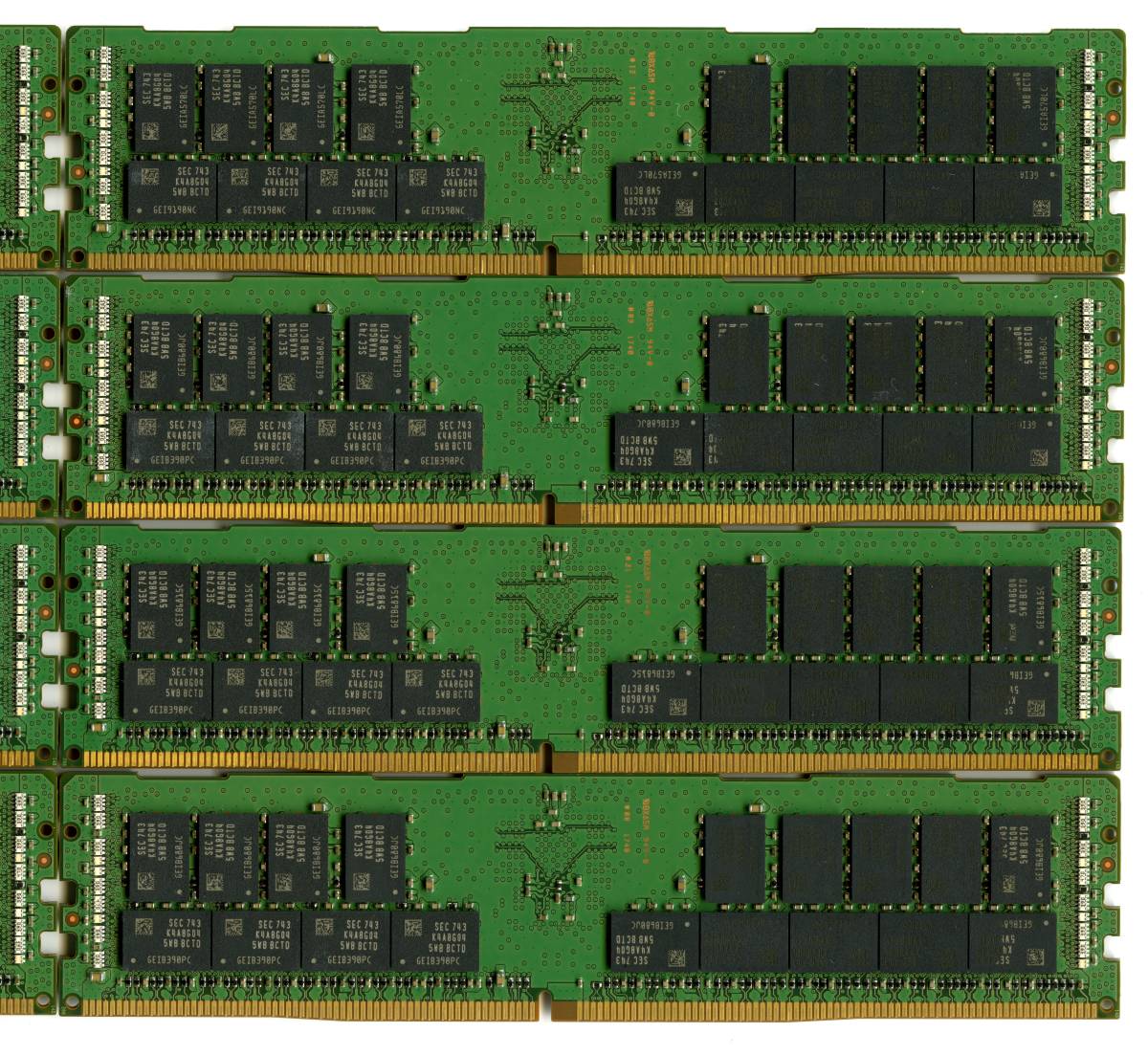 サムスン DDR4 ECC Registered 32GBx8枚 計256GB-