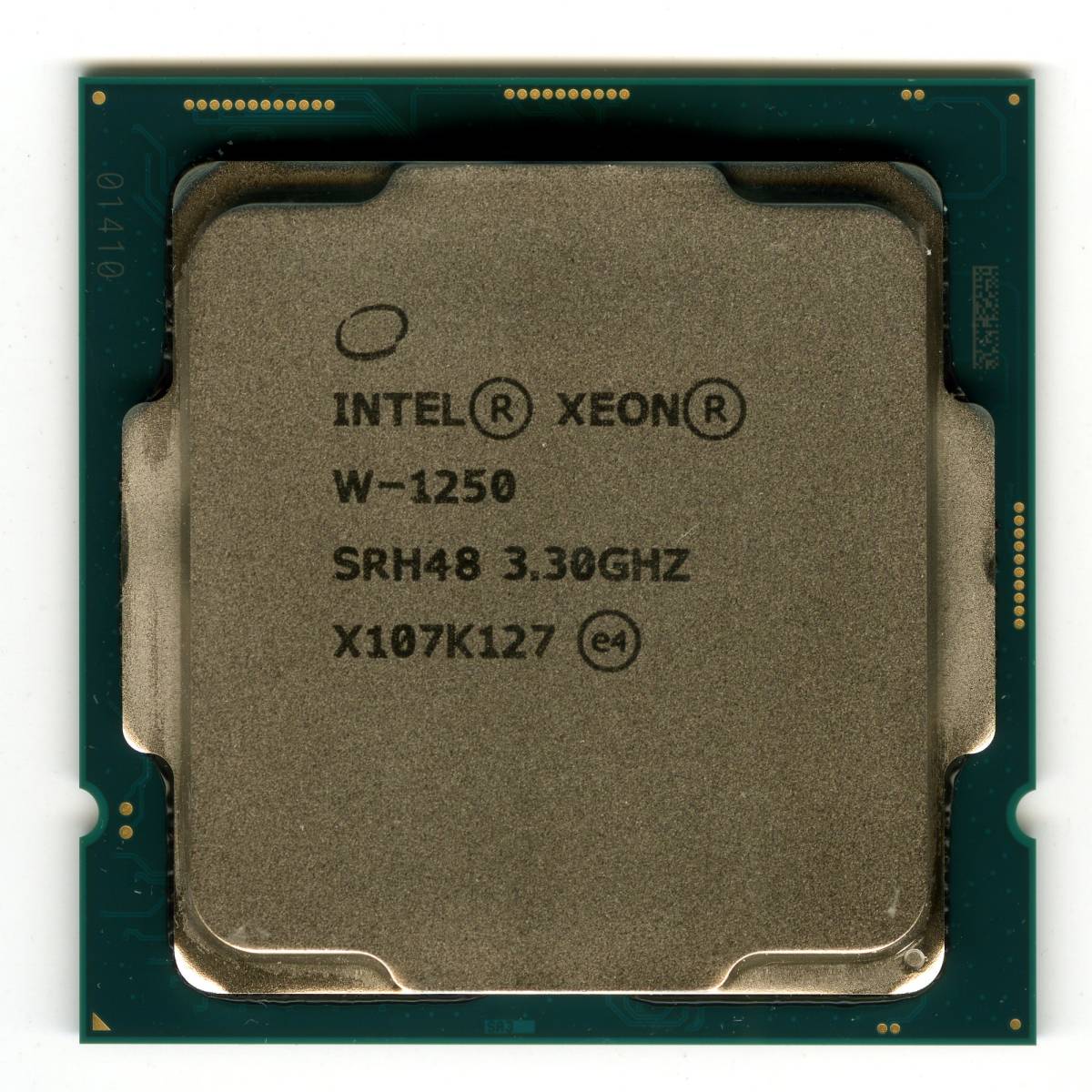 Intel　Xeon　W-1250　SRH48　中古　　_画像1