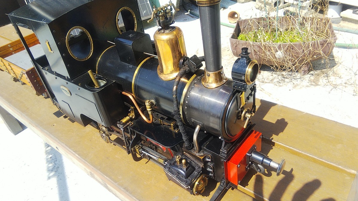 贅沢屋の 小川製作所 O.S. KRAUSS 0-4-0 3.5inc live steam loco 蒸気