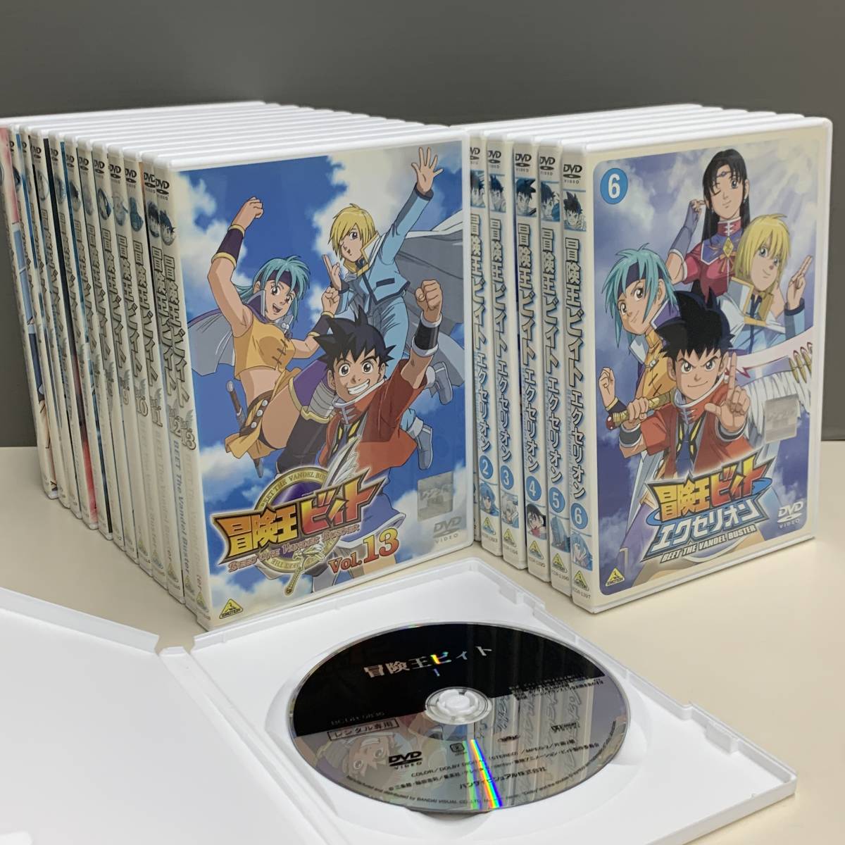人気特価 【レンタル版】冒険王ビィト 全13巻+エクセリオン 723192391