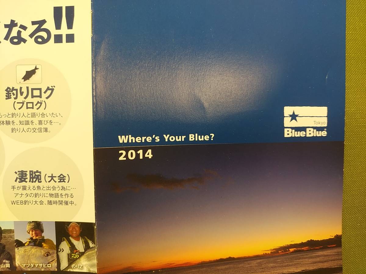 ブルーブルー　blueblue　2013(1枚物)・2014(A5)・2015(A5)年　カタログ106g _画像6