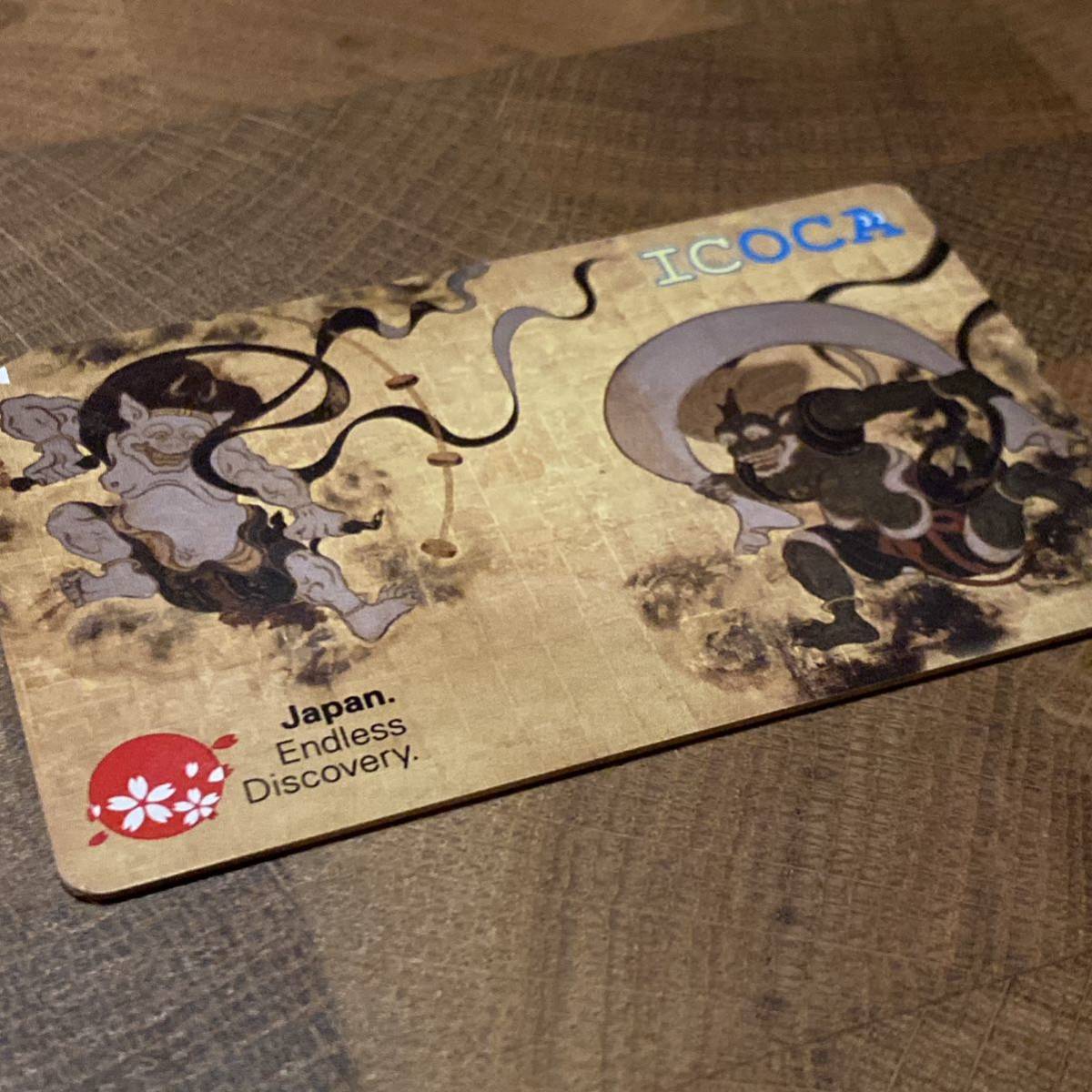 メール便なら送料無料】 風神雷神 ICOCA チャージなし i9tmg.com.br