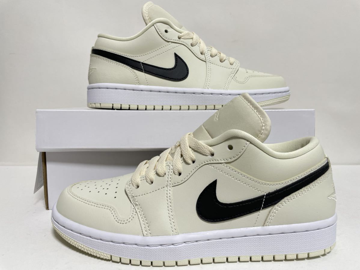 【送料無料】【新品】23.5㎝　NIKE WMNS AIR JORDAN 1 LOW ナイキ ウィメンズ エアジョーダン 1 ロー ココナッツミルク