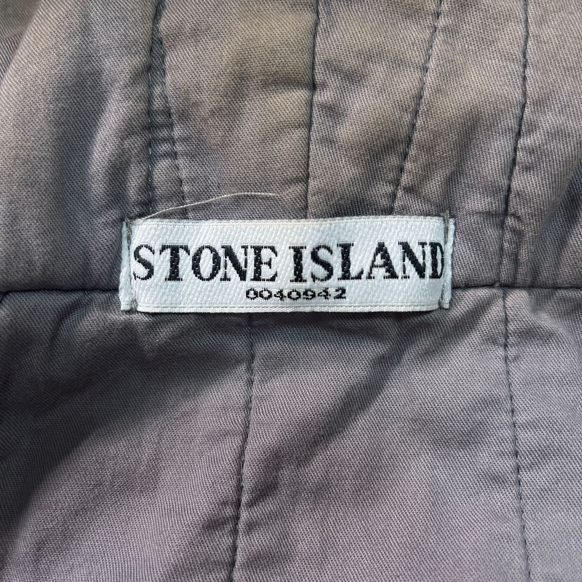 2003AW 00s VINTAGE OLD STONE ISLAND MONOFILAMENT MESH HOODED
