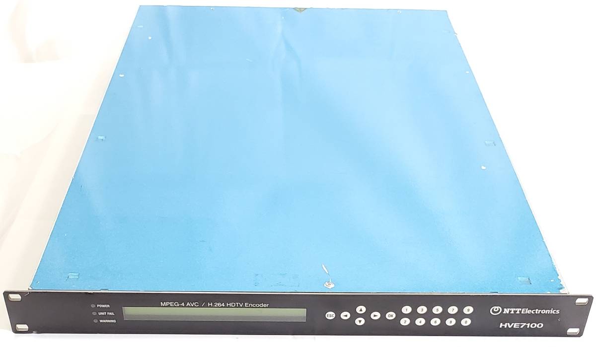 NTT Electronics HVE7100 H.264 AVCエンコーダー HD-SDI入力 NTT Electronics HVE7100 H.264 AVCエンコーダー HD-SDI入力
