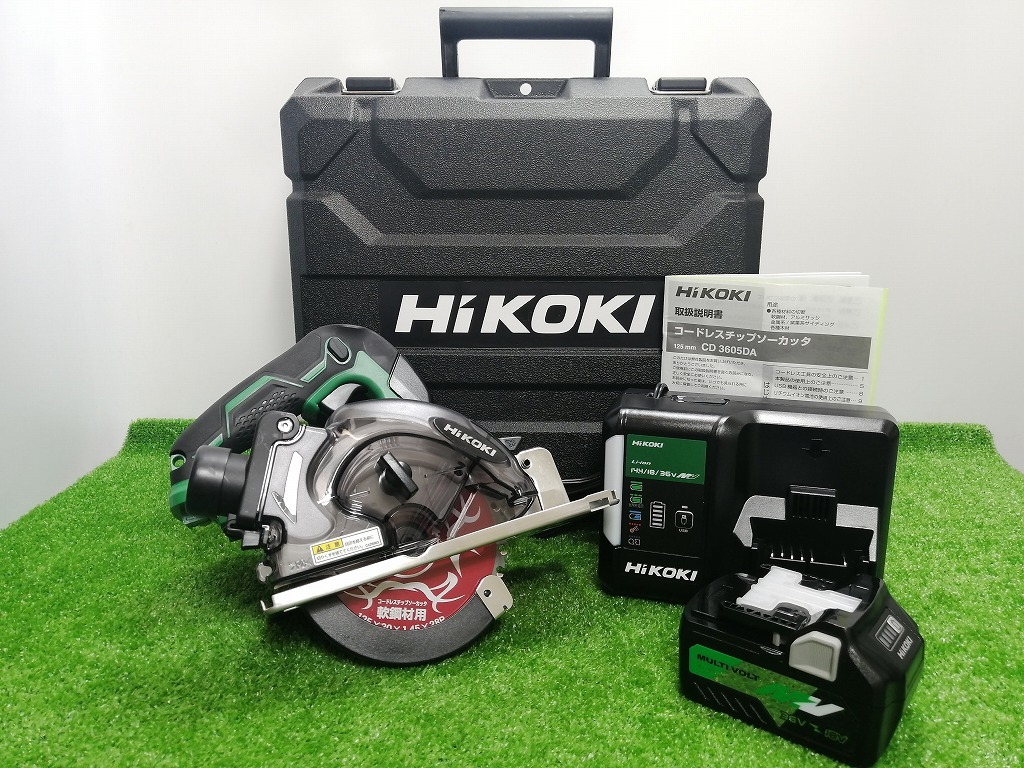 未使用 Hikoki ハイコーキ 125mm マルチボルト(36V)コードレス
