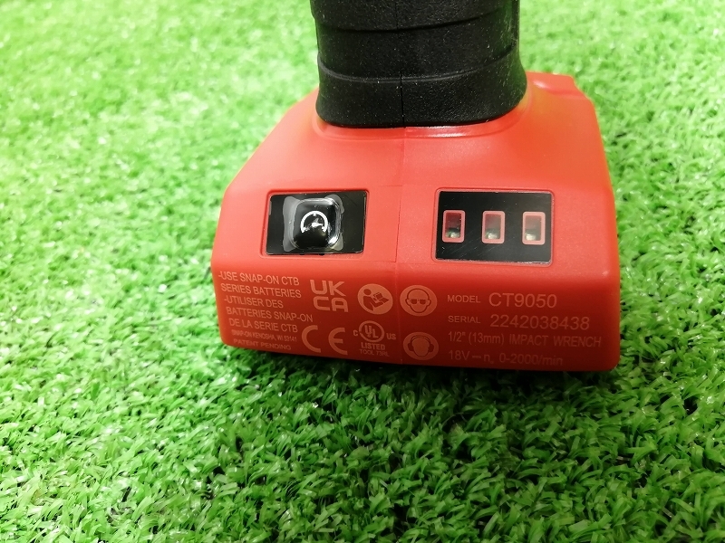 未使用 Snap-on スナップオン 18V ブラシレス 1 ドライブインパクト