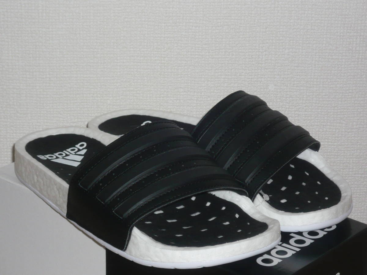 4★★★★即決！新品 adidas/アディダス アディレッタ ブースト/ adilette boost 白 US8.0/26.5cm_画像4