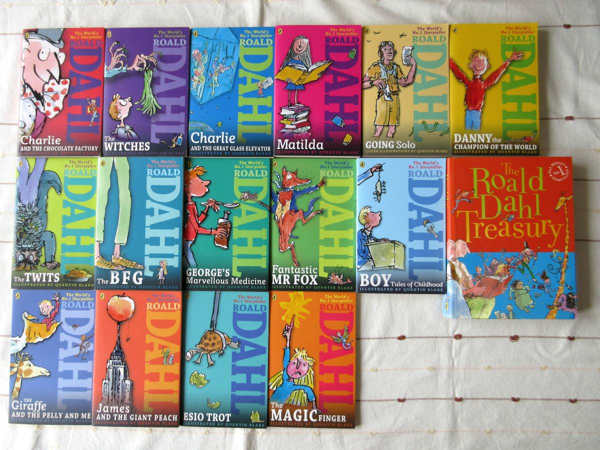洋書 ロアルド・ダール Roald Dahl 15冊＋Treasury 16冊セット おうち英語 多読 児童書 小説