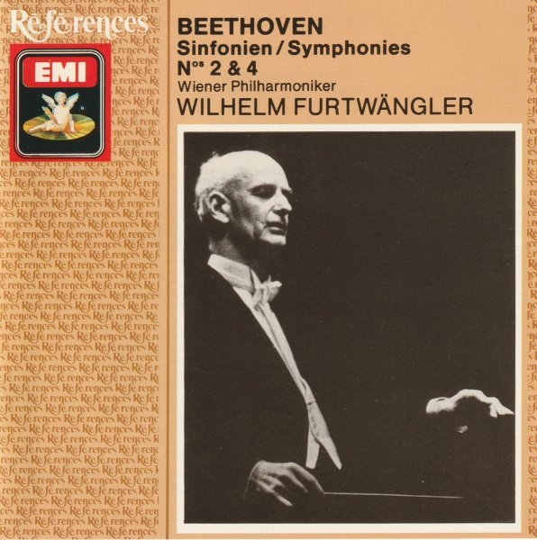 フルトヴェングラー＆ウィーンフィル／ベートーヴェン：交響曲第2番＆第4番（西独盤）_画像1