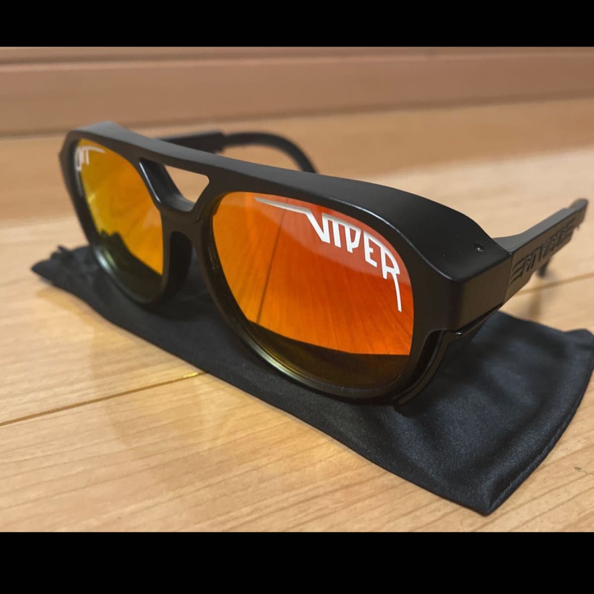 pit viper ピットバイパー ティアドロップ サングラス サイドシールド