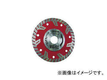 ロブテックス/LOBSTER ダイヤモンドホイール ぶった斬り 127mm WBG125(3817636) JAN：4963202087681_画像1