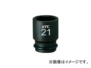 京都機械工具/KTC 9.5sq.インパクトレンチ用ソケット(セミディープ薄肉) 8mm BP3M08TP(3597237) JAN：4989433154978_画像1