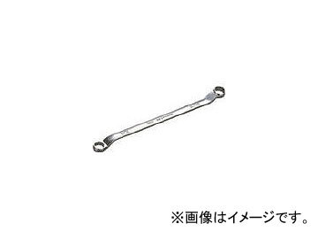 京都機械工具/KTC 45°×6°ロングめがねレンチ 5/8×3/4inch M558X34(3837912) JAN：4989433314365_画像1