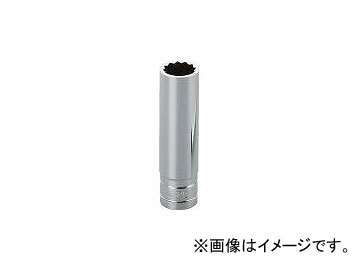 京都機械工具/KTC 9.5sq.ディープソケット(十二角) 11mm B3L11W(3074200) JAN：4989433130170_画像1