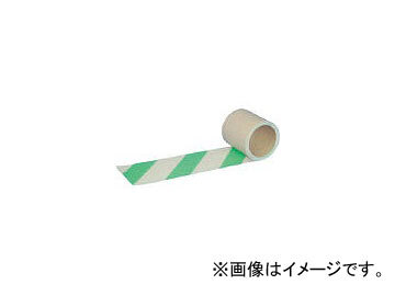 ノリタケコーテッドアブレーシブ/NORITAKE 蛍光ノンスリップ ゼブラタイプ 安全ゾーン NSP1003FLZGW(3283925) JAN:4954425147238