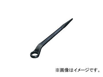 スーパーツール/SUPER TOOL 60°片口めがねレンチ(六角対辺：21)しの付 KP21(1097580) JAN：4967521017930_画像1