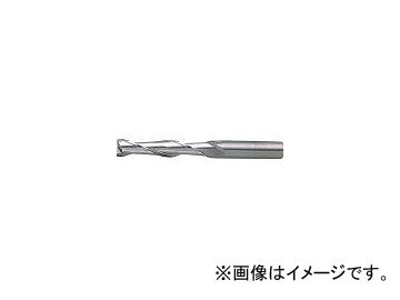 三菱マテリアル/MITSUBISHI 2枚刃汎用エンドミルロング 2.0mm 2LSD0200(1079646)_画像1