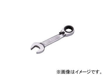 京都機械工具/KTC ショートラチェットコンビネーションレンチ(締緩切替タイプ) 13mm MSR2SA13(3921557) JAN：4989433318684_画像1