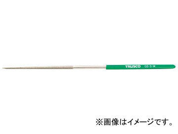 トラスコ中山/TRUSCO ダイヤモンドヤスリ 精密用 5本組 丸 GS5M(1176277) JAN：4989999145939_画像1