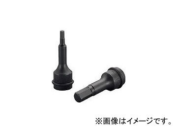 前田金属工業/TONE インパクト用セミロングヘキサゴンソケット 14mm 4AH14L75(3696090) JAN：4953488200249_画像1