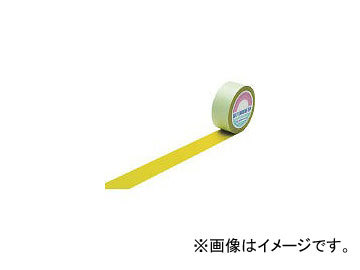 日本緑十字社 GT-502Y 50mm幅×20m 黄色 オレフィン樹脂 148073(3631966) JAN：4932134119128_画像1