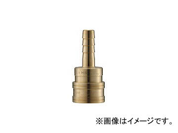 長堀工業/NAGAHORI クイックカップリング TL型 真鍮製 ホース取付用 CTL03SH2(3644804) JAN：4560291323036_画像1