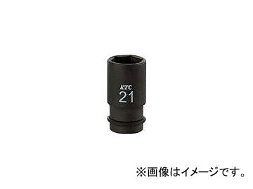 京都機械工具/KTC 12.7sq.インパクトレンチ用ソケット(セミディープ薄肉) 13mm BP4M13TP(3732916) JAN：4989433150772_画像1