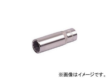 トラスコ中山/TRUSCO ディープソケット(12角) 差込角9.5 対辺10mm TS310WL(4161581) JAN：4989999208719_画像1