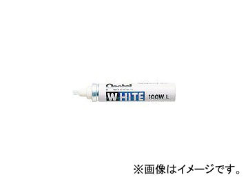 ぺんてる/PENTEL ホワイト極太(工業用マーカー) X100WLD(9326) JAN：4902506182494 入数：10本_画像1