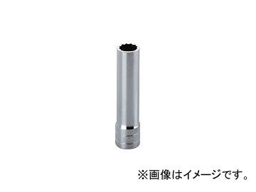 京都機械工具/KTC 12.7sq.ディープソケット(十二角) 16mm B4L16W(3075290) JAN：4989433135311_画像1