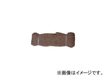 ユタカメイク/YUTAKAMAKE ロープ PPトラックロープ(OB) 9×15 TRP1(3677397) JAN：4903599220254_画像1