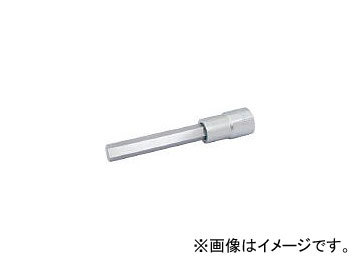 前田金属工業/TONE ロングヘキサゴンソケット 6mm 3H06L(3566081) JAN：4953488259407_画像1