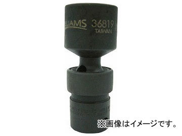 WILLIAMS 3/8ドライブ ユニバーサルソケット 6角 13mm インパクト JHW36813(7576731)_画像1