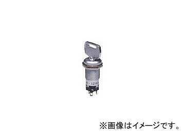 日本開閉器工業/NIKKAI キーロックスイッチ SK12AAS1(4385209)_画像1