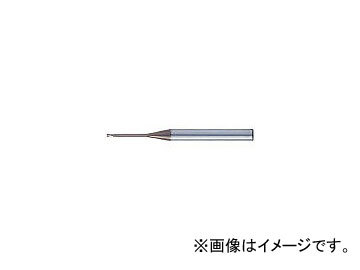 日進工具/NS TOOL 無限コーティング ロングネックEM MHR230 φ0.2X2.5mm MHR2300.2X2.5(4250346) JAN：4571220583957_画像1