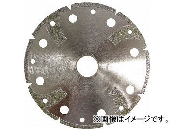 大見 塩ビ管用電着ダイヤカットソー 125mm DDP-125(7565739)_画像1