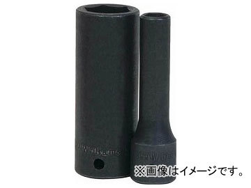 WILLIAMS 1/2ドライブ ディープソケット 6角 19mm インパクト JHW14M-619(7574258)_画像1