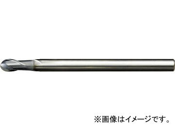 ユニオンツール 超硬エンドミル ボール 半径R1×刃長2.5×φ4 CSEB2010-0250(4851676) JAN：4560295080904_画像1